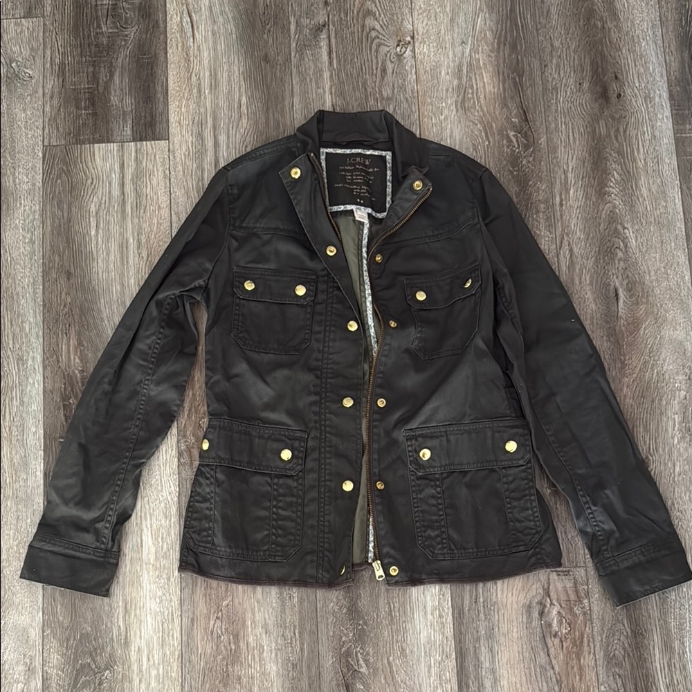 J. Crew Green Utility Jacket